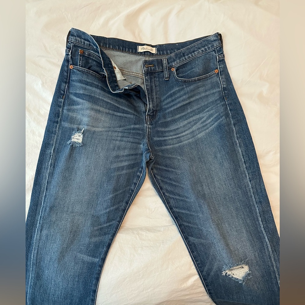 Madewell Straight Crop Jean